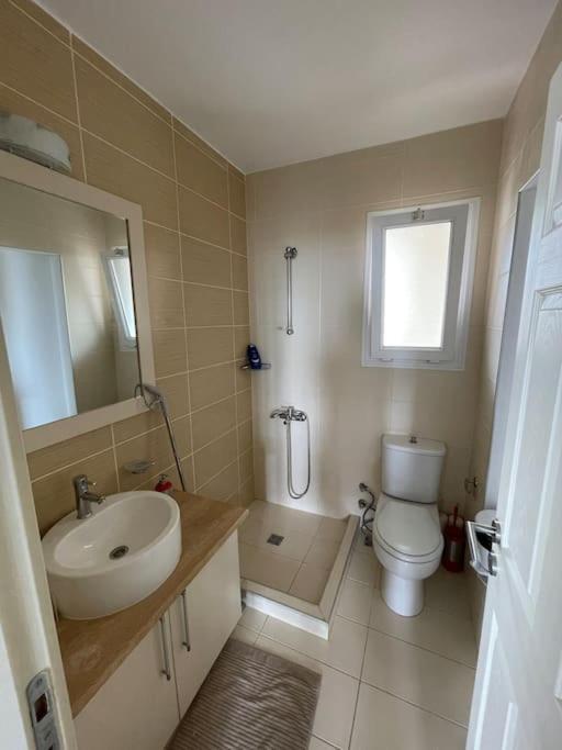 Large Super Lux Apartment In Thalassa Beach Resort Vokolidha Eksteriør bilde